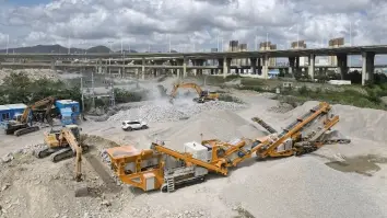 180TPH-Mobile-crusher-plant-Malaysia