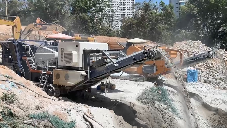 200t mobile crusher malaysia