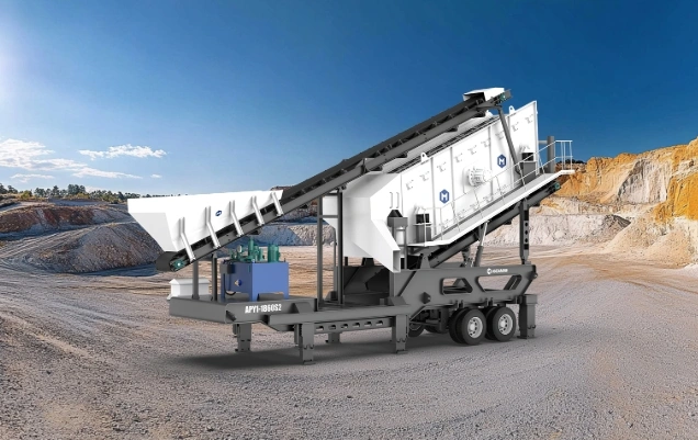 APY-S mobile screening machine