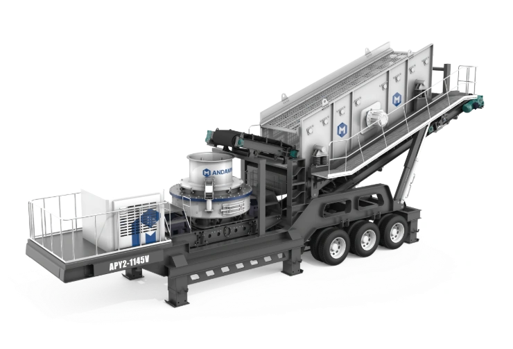 APY2-1145V mobile sand making machine