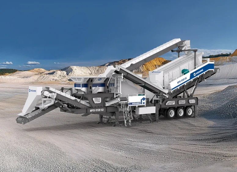 APY3-F mobile impact crusher