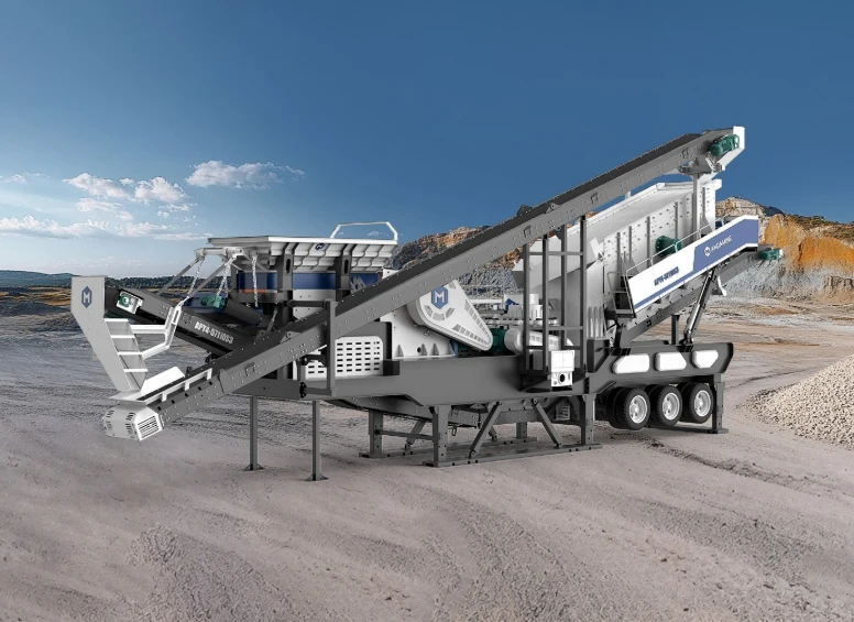 APY4-S mobile impact crusher