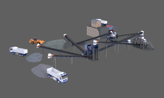 Stationary-Sand-making-Plant