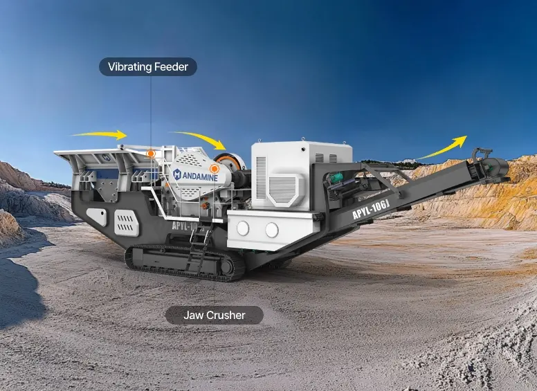 crawler jaw crusher arrow