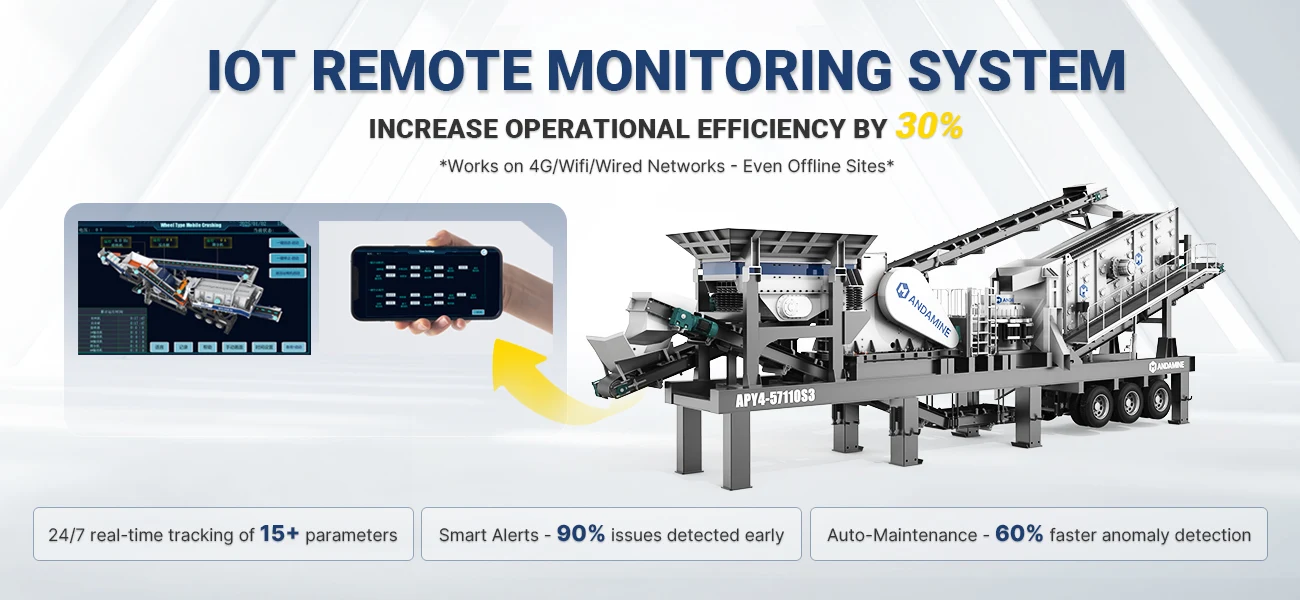 mobile crusher IOT system